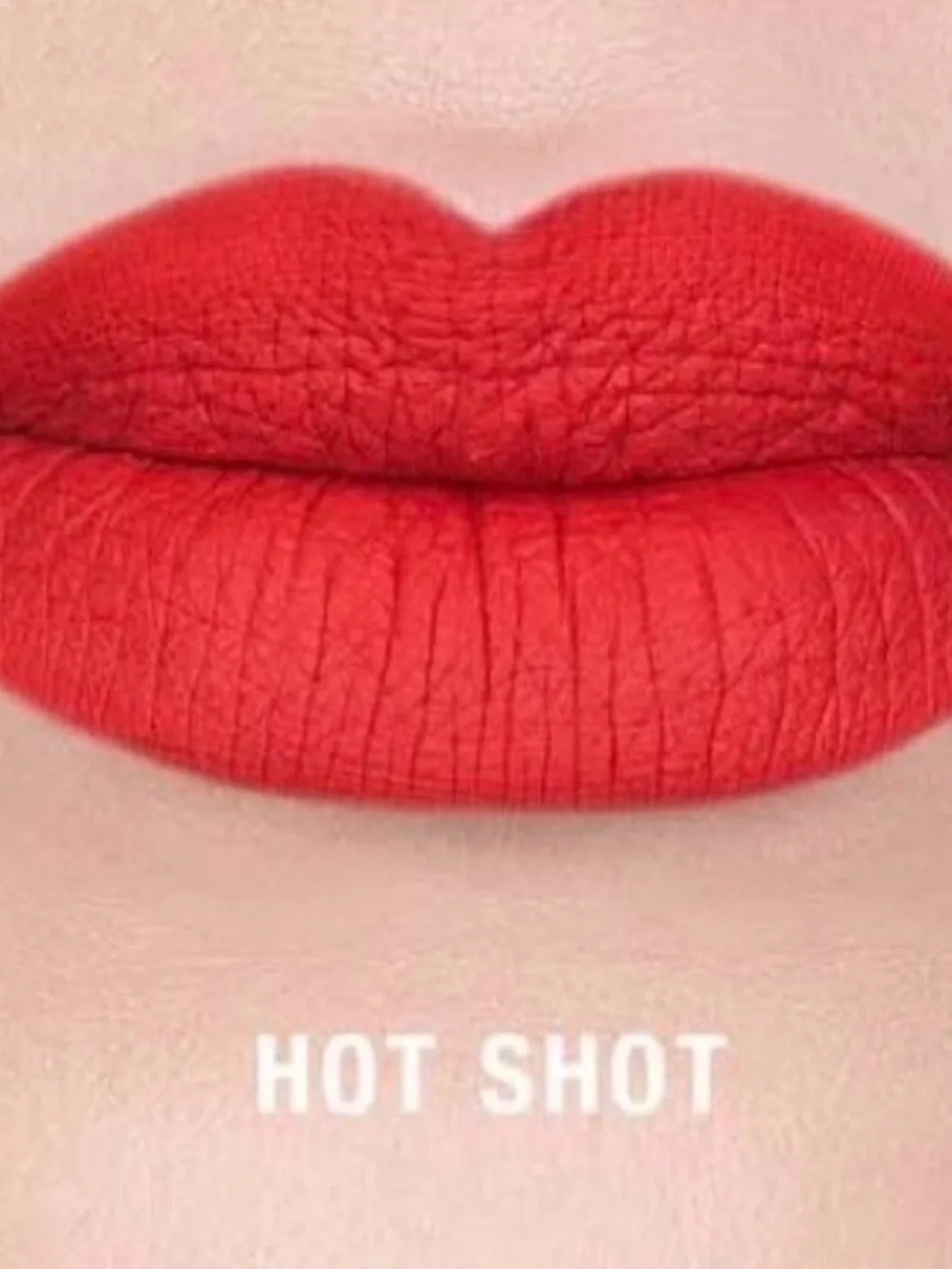 Morphe HOT SHOT Bold Red Cream Lipstick - Vibrant Red Finish